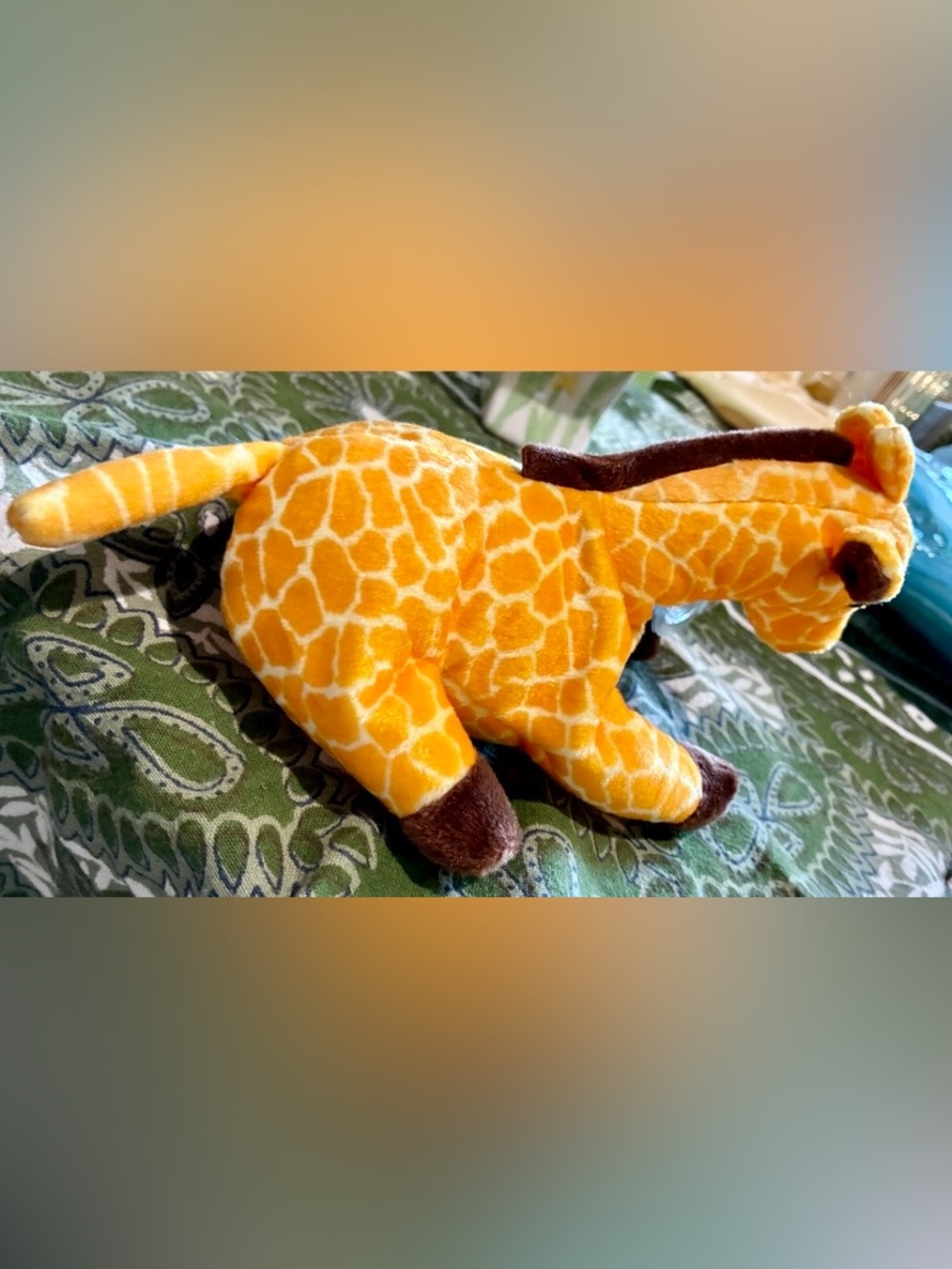 Original 1995 Beanie Baby “Twigs” a Perfect, Unused Giraffe by TY. Soft& Squishy